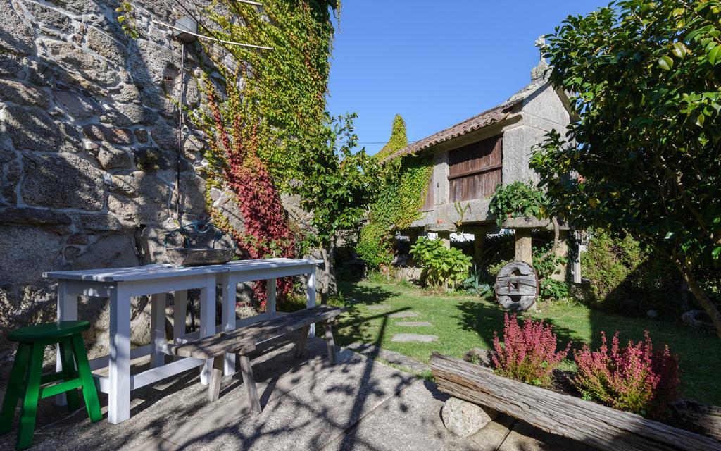 Aldea Bordons Guest House Sanxenxo Bagian luar foto